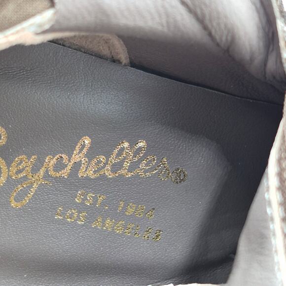 New Seychelles Paragon Boot heeled bootie Brown sueded women's size 7 - Picture 6 of 8